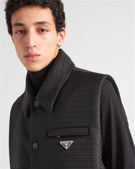 prada padded vest